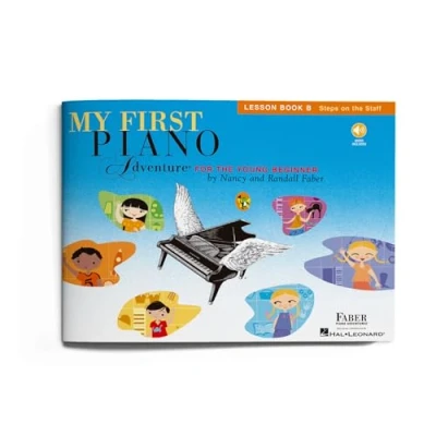 Image de Nancy faber : my first piano adventure lesson book b recueil + enregistrement(s) en ligne