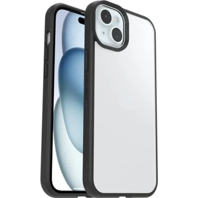 Image de OtterBox React Series pour iPhone 15 Plus, Black Crystal Apple Plus Neuf