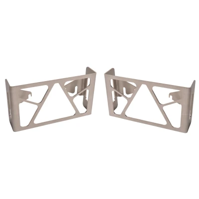 Image de Jeu de 2 crémaillères protection Aspock Multipoint 5 avec triangle libre 245x140x65 mm matériau acier inoxydable Remorqueshop