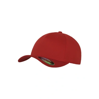 Image de Flexfit 5 Panel Casquette, Taille: S/M, Red