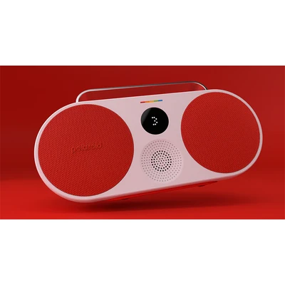 Image de Polaroid Music Player 3 Enceinte, Taille: One Size, Red/white