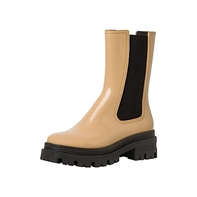 Image de Tamaris Bottines, Femme, Taille: 40, Camel Matière synthétique