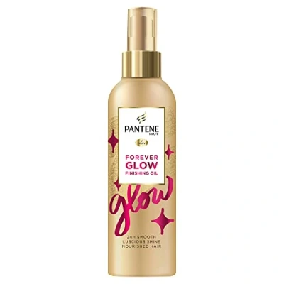 Image de Pantene Huile pour cheveux, après shampoing sans rinçage cheveux secs, abîmés, sérum laque, produits bouclés, 200 ml