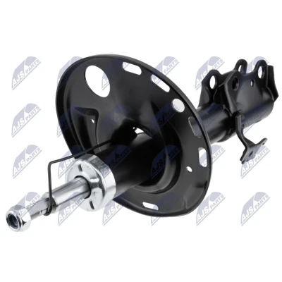 Image de NTY A TY 011 Amortisseur Essieu avant droit Pression de gaz Système bitube Jambe suspension Goujon en haut, Collier bas
