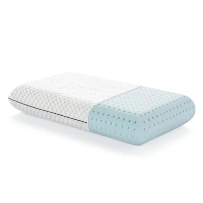 Image de LUCID Oreiller à mémoire de Forme infusé Gel rafraîchissant Coussin Respirant Housse Lavable memoire