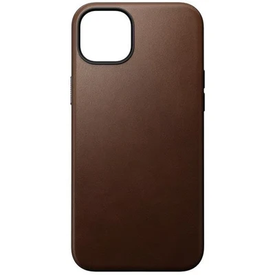 Image de Nomad Modern Leather Case Magsafe iPhone 15 Plus Brun NM01610885