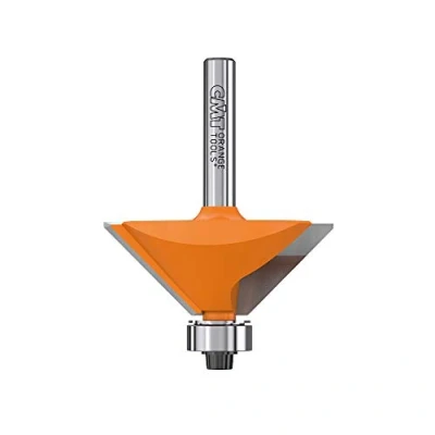 Image de CMT Orange Tools 936.420.11 Fraise à biseauter avec roulement. 45 degrés hm s 8 d