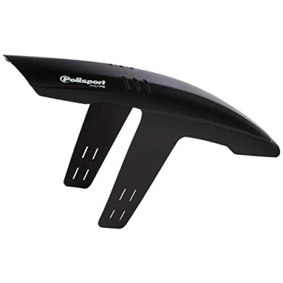 Image de Polisport Front Mudguard «XCAPE 26&quot; / 27,5&quot; 29&quot; Garde Boue Adulte Unisexe, Noir, Taille Unique