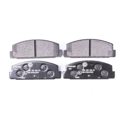 Image de HELLA 8DB 355 016 761 Jeu de plaquettes frein non préparé pour indicateur d&#039;usure MAZDA: 323 F 6, 626 V 5 portes, Berline