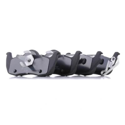 Image de RIDEX 402B0350 Jeu de plaquettes frein Essieu arrière contact signal d&#039;usure inclus avec clip piston JEEP: Commander, GRAND CHEROKEE 4