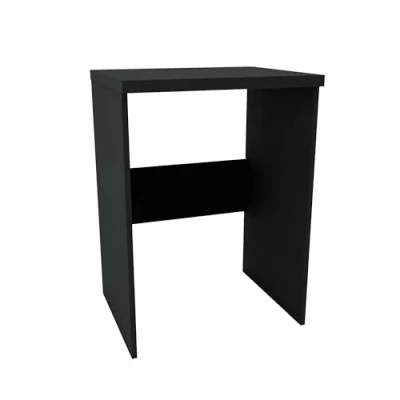 Image de regalik Armoire de conversion pour machine à laver et sèche linge en graphite 90 x 65 54 cm Étagère résistante l&#039;humidité Meuble salle bain peu encombrant