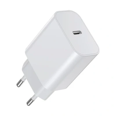 Image de 20W USB C Adapter 1 Pack, Chargeur Spécialement Conçu pour L&#039;alimentation i Phone Bloc avec 16/15/14/13/12 Plus Pro Max Mini, Samsung Galaxy S24/23/22