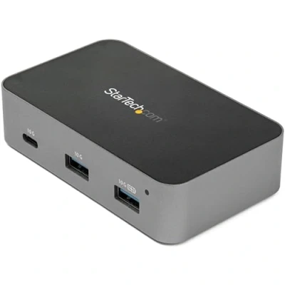 Image de StarTech.com Hub USB C à 3 ports 10 Gbps avec 2 A, 1 port C, GbE Câble hôte longueur de m (HB31C2A1CGS)