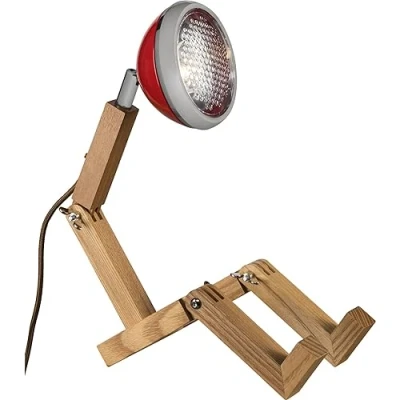 Image de Piffany Copenhagen Mr. Wattson Mini Lampe de Table USB Ash/Flash Red