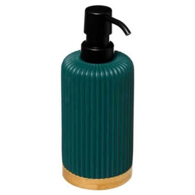 Image de 5five Distributeur à Savon 270ml Modern Color Bleu pétrole