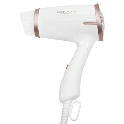 Image de seche cheveux professionnel Sèche Diffuseur et accessoires Proficare PC HT3009 blanc compact 3 températures Cool Shoot