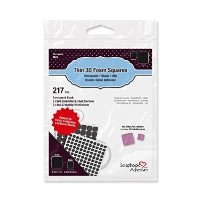 Image de 3D Foam Squares Thin Permanent Adhesive