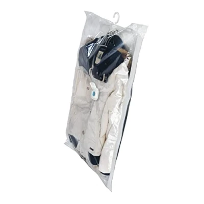 Image de WENKO Système Sac à vêtements sous Vide L Transparent