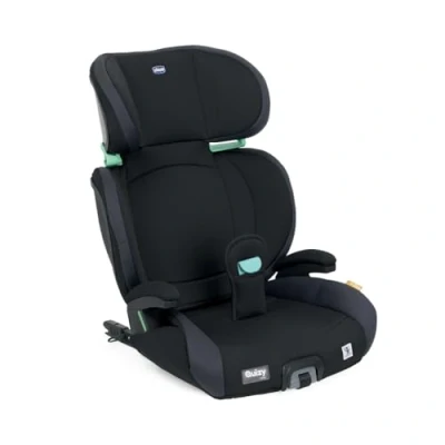Image de Chicco, Quizy i Size, siège auto pour enfant 3 12 ans (100 150 cm), Poids 15 36 Kg, Groupe 1/2/3, avec le système Isofix, inclinable, réglable en hauteur, accoudoirs rembourrés, Noir