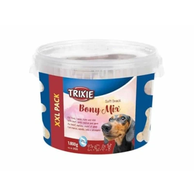 Image de Trixie Soft Snack Bony Mix XXL Lot pour Chien, 1,8 kg Chien