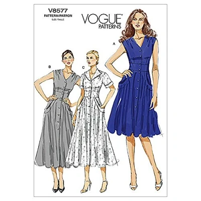 Image de Vogue Patterns V8577 Robe pour Femme Taille BB 36 38 40 42
