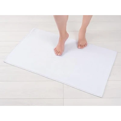 Image de Hammetex Badetücher 51x86 cm, Extra Weich und Saugfähig 100% Baumwolle, 1 stück Leichtes Langlebiges Badetuch, Perfekt für Bad, Spa Fitnessstudio, Weiß