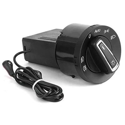 Image de Interrupteur de Commande Phare, Module capteur lumière commutateur Lampe Phare Automatique pour Le MK4 B5
