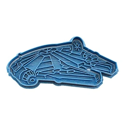 Image de Cuticuter Star Wars Halcon Millenium Moule de Biscuit, Bleu, 8 x 7 1.5 cm
