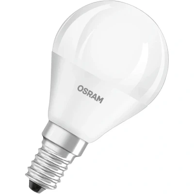 Image de OSRAM LED Classic Star, goutte, mat, E14, 3,3 W, 2.700 K