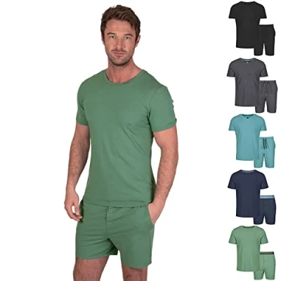 Image de Light &amp; Shade Ensemble Pyjama pour Hommes avec T shirt et Short