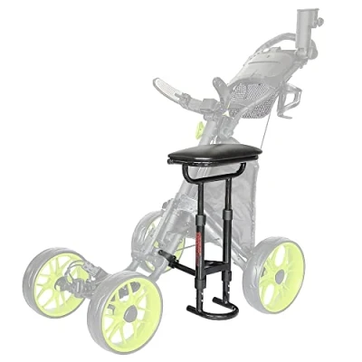Image de CaddyTek Siège Amovible pour Chariot de Golf Léger, Compact et Facile à Utiliser Les Sports Plein air CaddyCruiser One &amp; CaddyLite EZ Cart CaddLite Ones