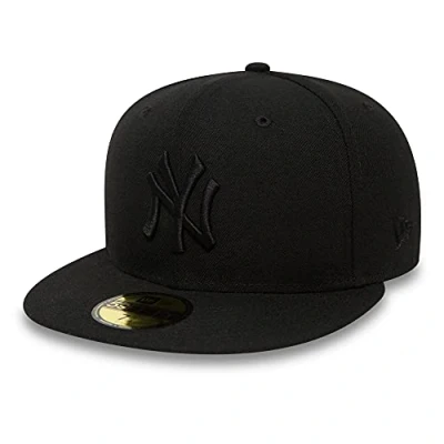 Image de New Era York Yankees Cap 59Fifty Basecap Baseball Fitted Kappe MLB BoB Schwarz