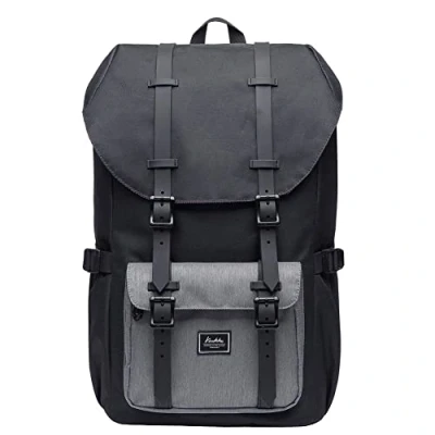 Image de KAUKKO Sac à dos unisexe Ep5, Noir et gris 5, Taille unique,