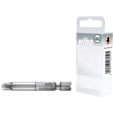 Image de WIHA 36082 Lot de 2 embouts professionnels 70 mm SL/PZ2 x Code 7049XZ942