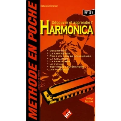Image de Méthode en poche : découvrir et apprendre l&#039; harmonica (collection music n 51) Livre d’occasion Correct