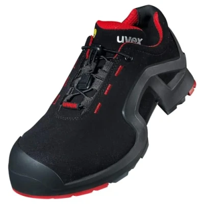 Image de Uvex One 8516 S3 Chaussures De Sécurité Noir / Rouge, EU 48