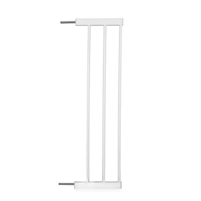 Image de Hauck Extension de 21 cm pour Barrière Sécurité Enfants / Open N Stop KD Autoclose 2 Safe Clear Step Sans Percage Métal blanc