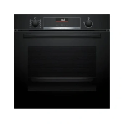 Image de Bosch HBG536EB3 Four multifonction série 6 60 cm de large Assistant nettoyage à l&#039;eau Noir