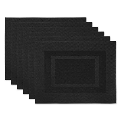 Image de DII Everday, Facile à Nettoyer l&#039;intérieur/extérieur tissé en Vinyle Table Tops