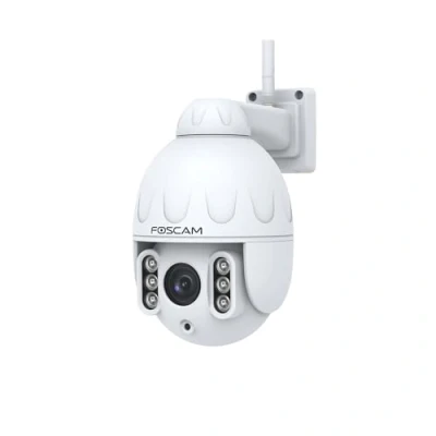 Image de Foscam Caméra de Surveillance SD4 4MP Double Bande WiFi PTZ Dôme avec Zoom Optique 4X et Vision Nocturne jusqu&#039;à 50 mètres Détecte Les Personnes, mouvements bruits