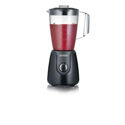 Image de SEVERIN Blender avec Récipient Amovible, 1,5 L, env. 600 W, SM 3707, Noir
