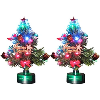 Image de 2 sapins de Noël à Piles [Infactory]