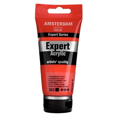 Image de Amsterdam Expert Acrylique 75ml series 4 Rouge cadmium clair