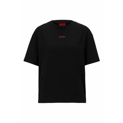 Image de HUGO Shuffle Haut de pyjama, Femme, Taille: Large, Black one