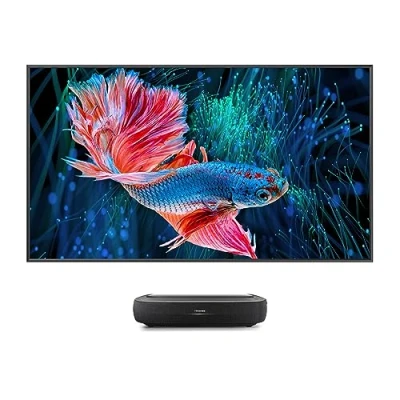 Image de Hisense 100L9HD Projecteur TV à focale ultra courte 3000 ANSI lumens DLP 2160p (3840x2160) Noir Neuf