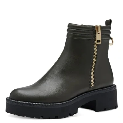 Image de Tamaris Femme 1 25822 41 Bottine, Vert Mousse, 39 EU