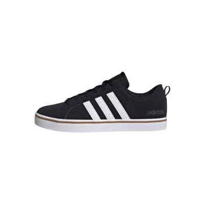 Image de adidas Homme VS Pace 2.0 Shoes Chaussures Basses non liées au Football, Core Black/Cloud White/Bronze Strata, 40 2/3 EU