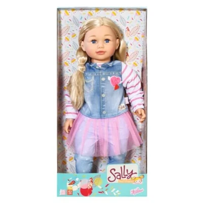 Image de Zapf Creation Sally 877678 Poupée avec Corps Doux et Poils Longs 63 cm