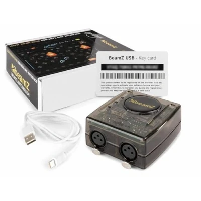 Image de BeamZ DMX WIFI Interface USB avec WIFI, Contrôle de vos Effets d&#039;Éclairage, Logiciel Easy Stand Alone 2, 128 Canaux DMX, Idéal DJ Professionnels et Mobiles