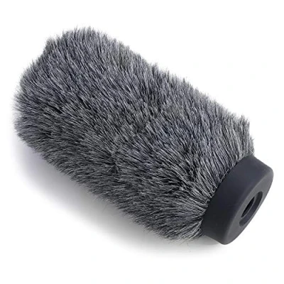 Image de NTG4+ Microphone Pare brise Anti Vent, Bonnette pour Rode NTG4 Plus Shotgun Microphones, Filtre Pop en Fourrure jusqu&#039;à 6.3&quot;de longeur par YOUSHARES